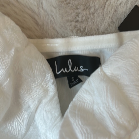 LULU MIDI WHITE DRESS - Picture 4 of 4